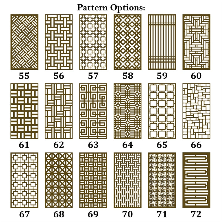 Custom Size Panels | Privacy Screen | Room Dividers