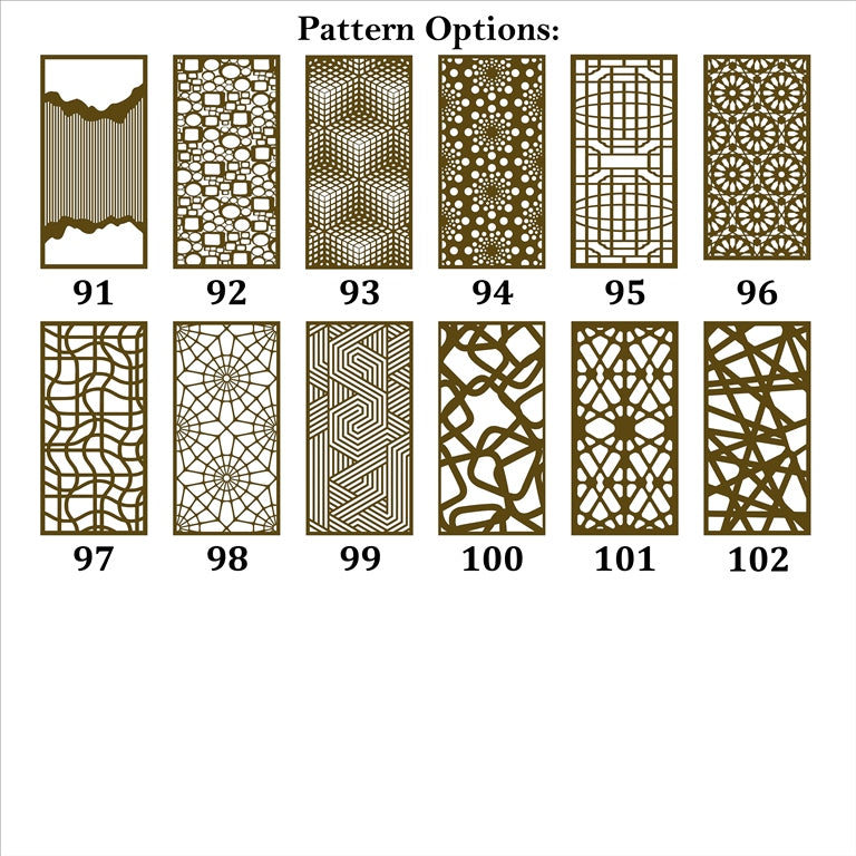 Custom Size Panels | Privacy Screen | Room Dividers