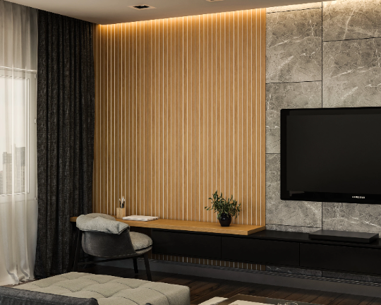 3D Wall Wood Slats | Decorative Wall Panel Wood Slats
