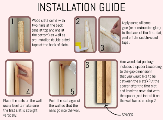 Wood Slats sample kit