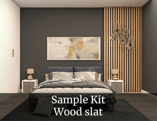 Wood Slats sample kit