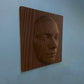 3D Parametric Face Wall Art Decor, Contemporary Piece Wall Mounted Piece